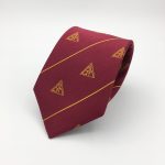 Personalized custom woven neckties with logo, ties made in your custom tie design