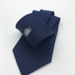Custom made company and club necktie with your logo made in your personalized tie design