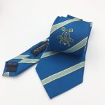 Custom woven corporate neckties with logo, ties in your custom necktie design