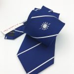 Corporate neckties with logo custom woven in your corporate identity, custom ties