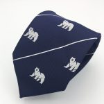 Woven neckties with logo in your custom made design, personalized club & company ties