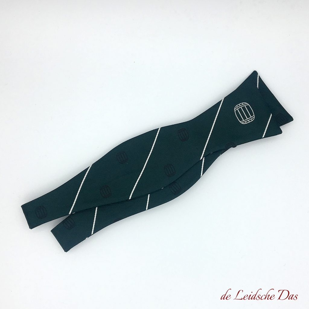 Self tie bow tie, bespoke bow ties with your logo woven in your custom made bow tie design
