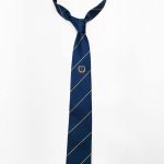 Necktie with logo, neckties with your club logo custom woven in club colors