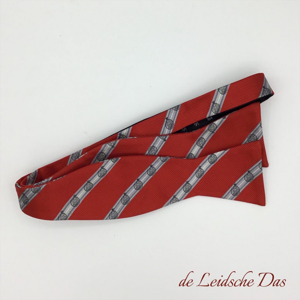 Custom woven personalised bow ties (self-tie), bow ties in a custom made bow tie design