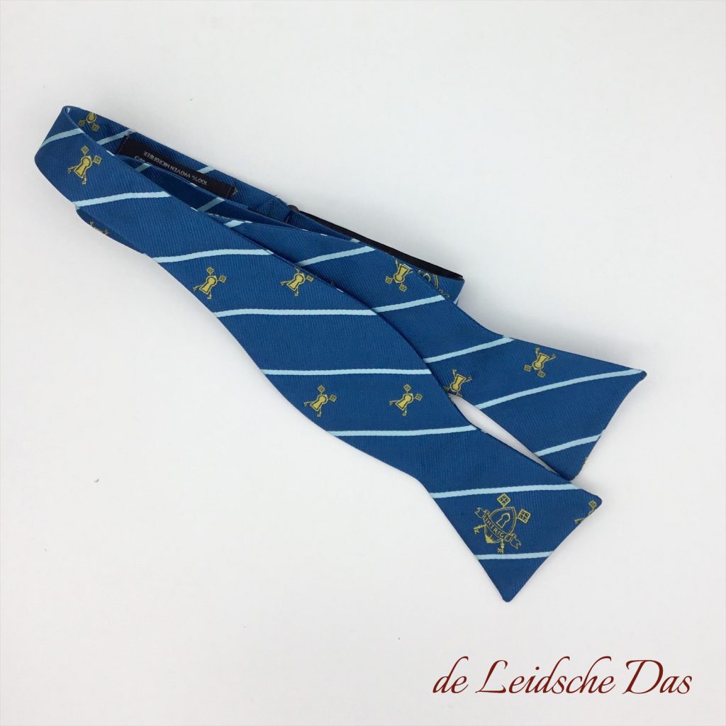 Custom bow ties (self-tie), tailor-made bow tie woven in your personalized design with logos