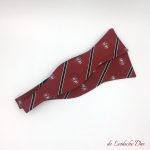 Personalized bow ties with your crest, self tie bow tie with your logo or coat of arms